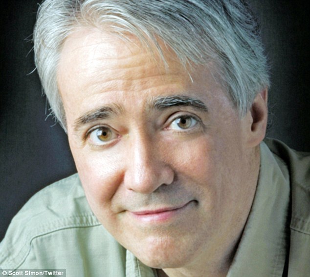 NPR host Scott Simon asked the 77-year-old about the accusations during an interview on Saturday, prompting the comedian to go quiet, wag his finger, shake his head and give an 'impish smile'