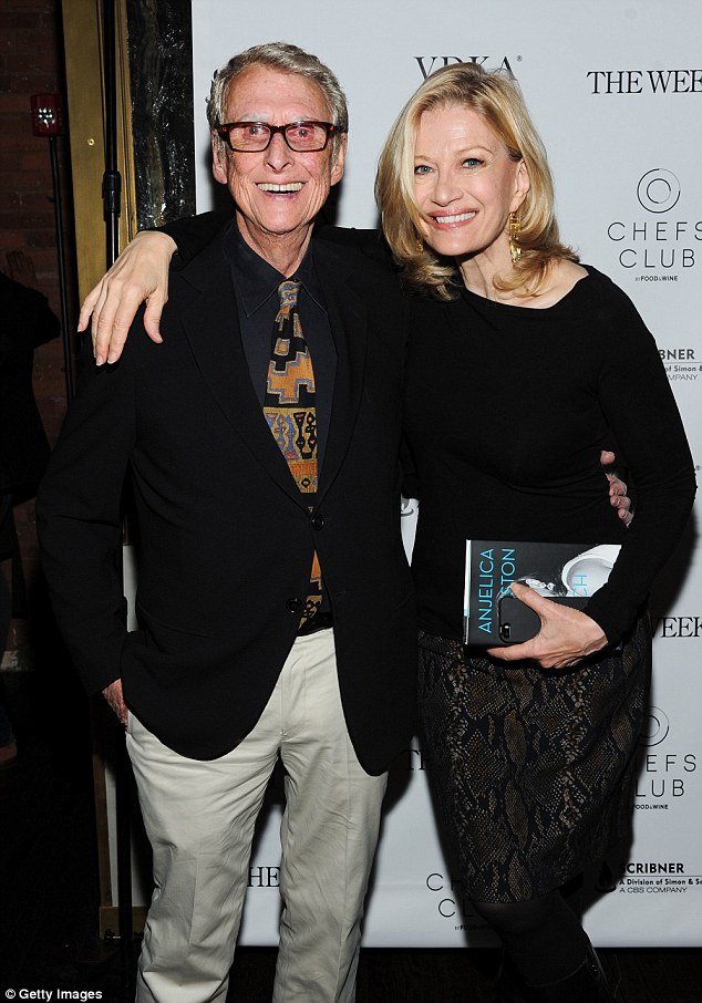 Renowned director Mike Nichols, pictured with his wife, news anchor Diane Sawyer, at a party in New York City on November 10. He passed away suddenly on Wednesday night after suffering a heart attack