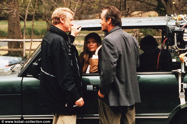 Nichols directing the thriller Wolf in 1994 with Jack Nicholson and Michelle Pfeiffer