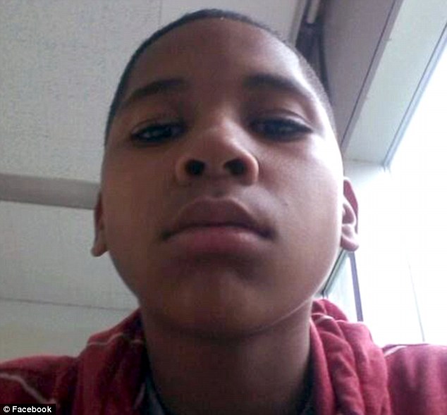 Too young: Mr Henderson added that he was distraught over the death of his 'superhero', Tamir (pictured), whom he described as a keen basketball player who was tall for his size, polite and 'very artistic'