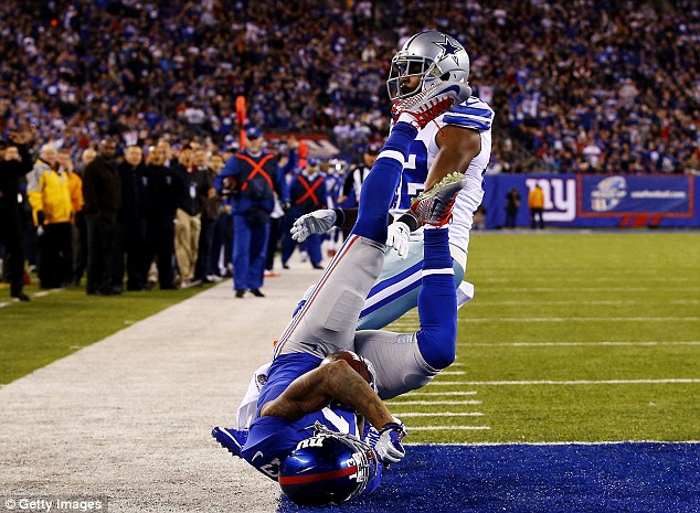Gushing: His peers took to Twitter applauding Beckham for his skills and 'the catch of the year'