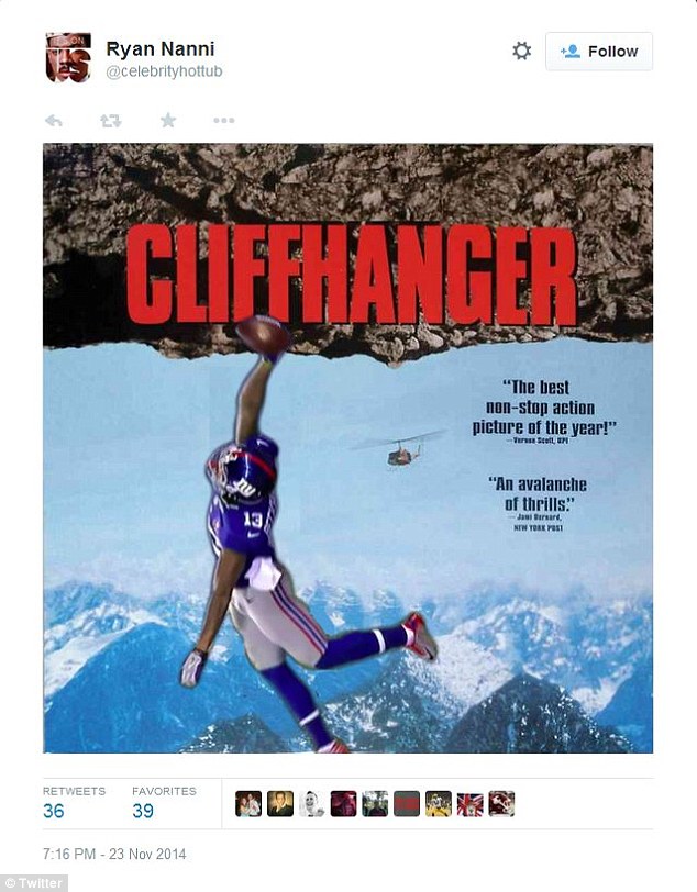 Contorted: Twitter users flipped Beckham in numerous ways to create hilarious memes