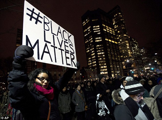 Anger: Organizers of the Facebook page described their anger at the grand jury's decision