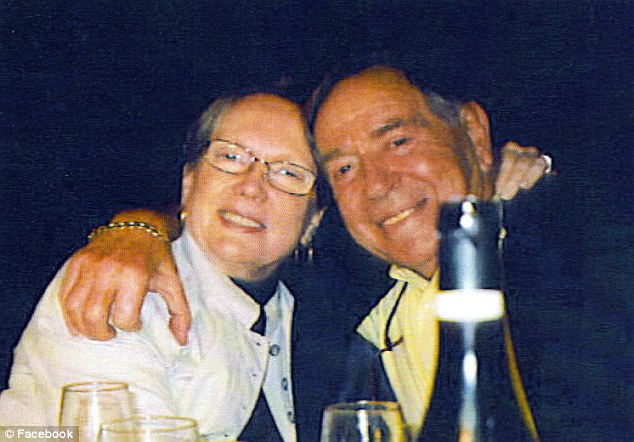 'Memories': Mr de Mauregne (pictured with his wife Carol) said he has not heard from his then-girlfriend since