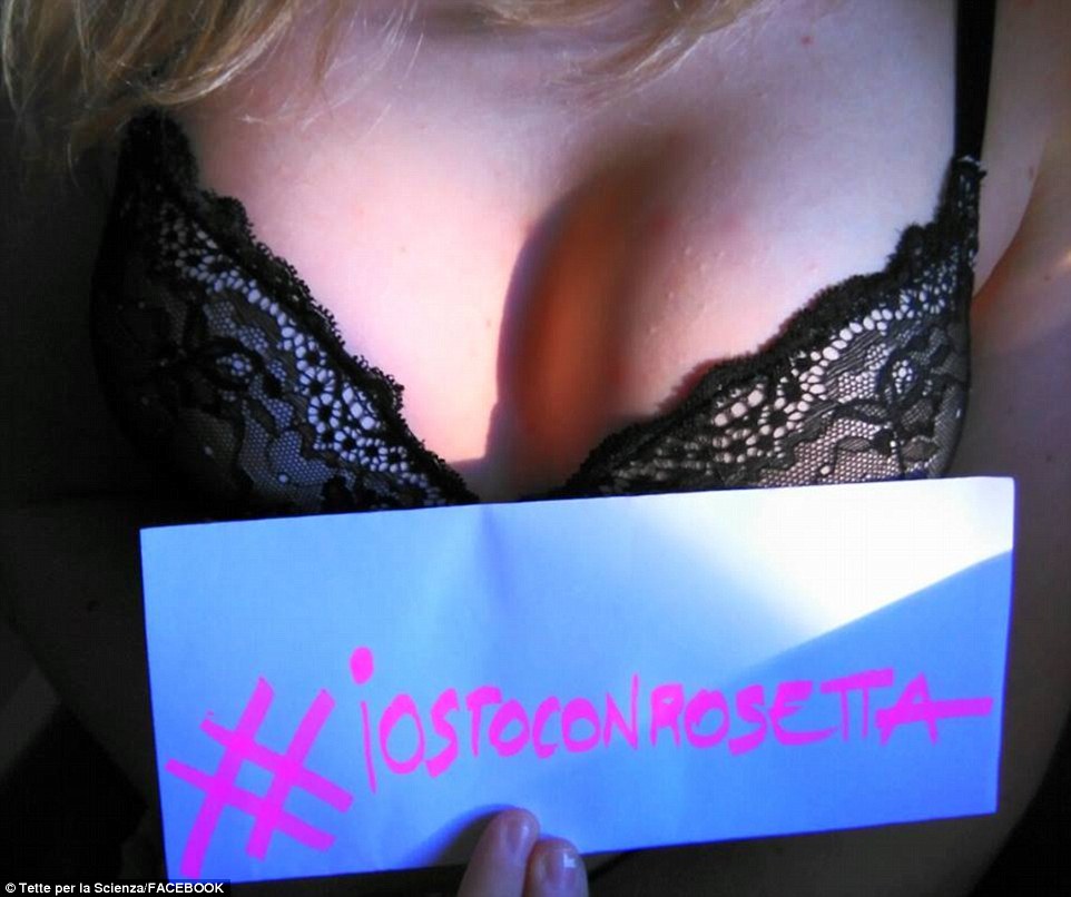 Ms Tait said: 'A woman is free to do what she wants with her own body, also put it to the service of science if she wants'