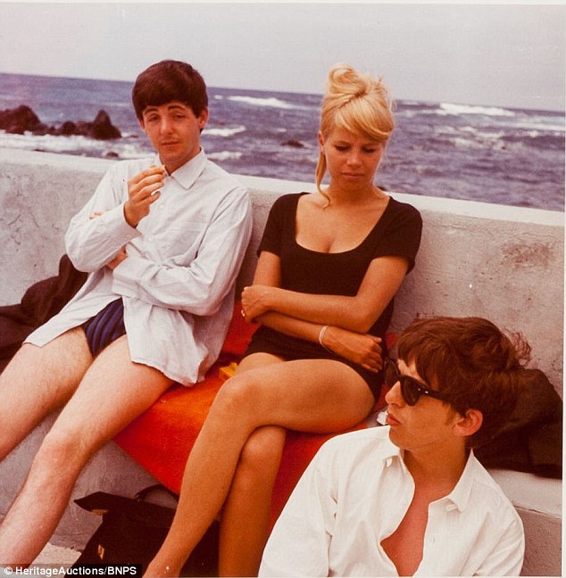 More than a band: Mr Bradley said the pictures capture the Beatles as friends, rather than stars in the making