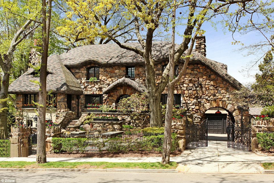 On the market: The century-old house is also available for sale, with a price tag of $10.5million