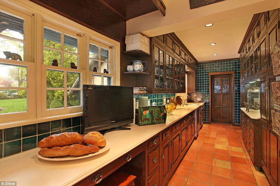 Pantry: There is not shortage of cabinets and counter space at the Gingerbread House