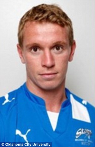 Christopher Spendlove, 30 (pictured), and Andrew Taylor, 28, are accused of murdering newlywed police officer Neil Doyle in Liverpool city centre