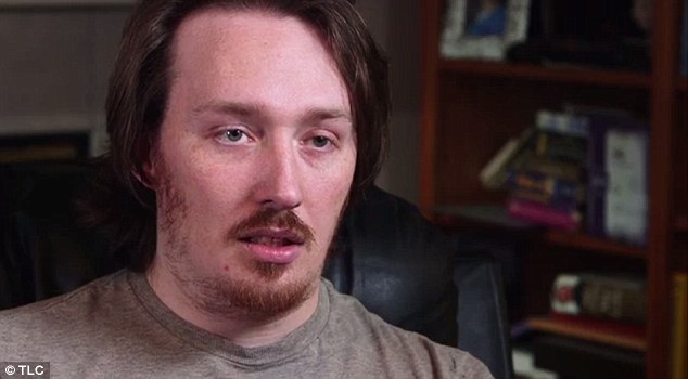 Lover: Rowdy (pictured) is Amber's live-in boyfriend of two years, and 'prefers bigger women' but is 'very sexually frustrated' because the couple can't be intimate due to her size