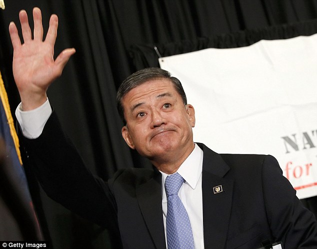 The new secretary's appointment followed Eric Shinseke's resignation amid a scandal over waiting times at VA hospitals