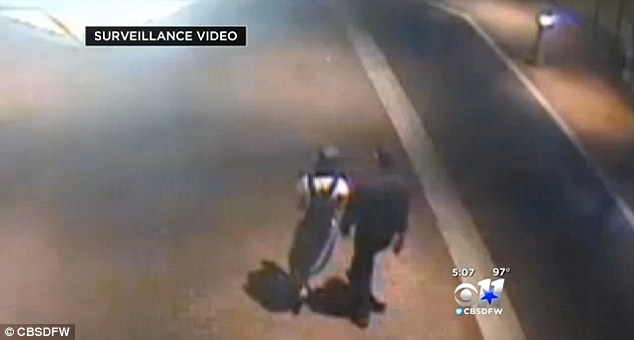 Surveillance footage: Police released this surveillance footage showing her entering a parking garage with a close male friend around 4am Saturday. She was not recorded leaving the garage