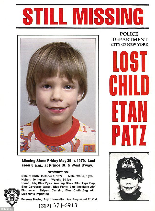 1979 crime: Pedro Hernandez has pleaded not guilty to murder in the strangling death of Etan Patz, who was one of the first missing persons to be placed on a milk carton