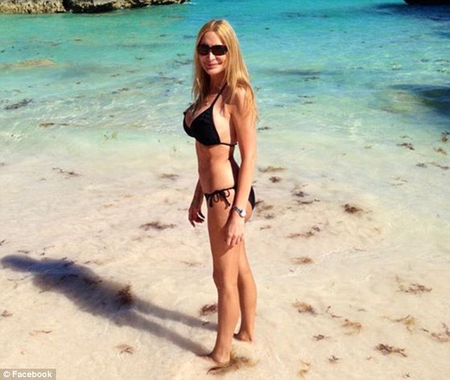 Feet in the sand: Chandler has since been a champion for gender rights