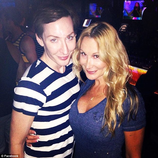 Famous friends: Chandler cozies up to RuPaul's Drag Race alum Detox 