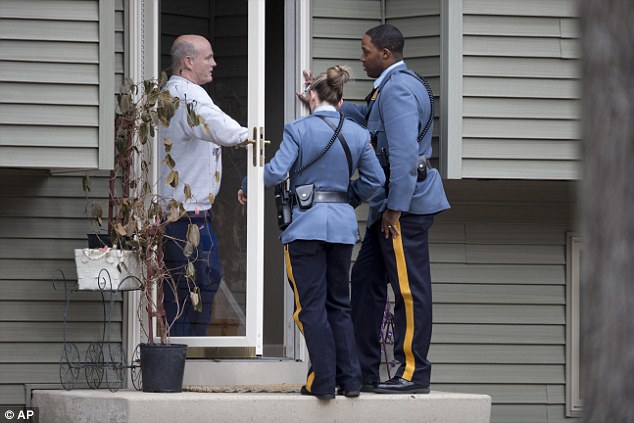 Police: New Jersey State Police Troopers were seen speaking to a neighbor in the community on Thursday 