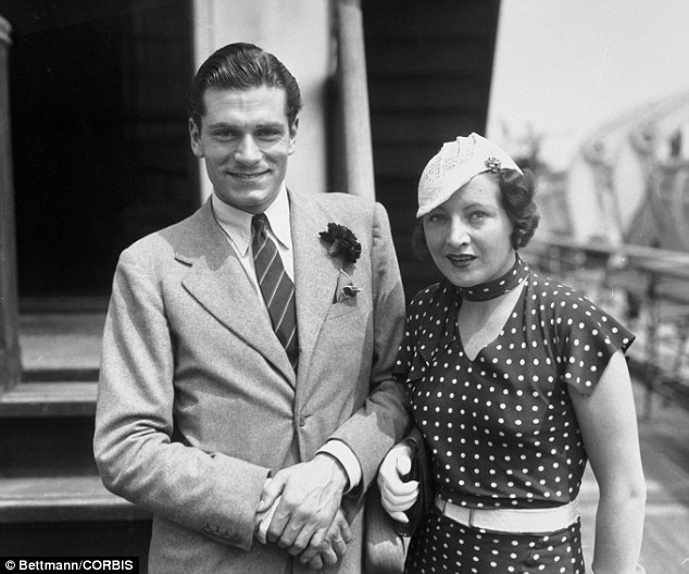 Laurence Olivier married actress Jill Esmond in 1930, but it was regarded as a strange match as Esmond was known to be attracted to her own sex