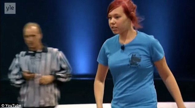 Have I taught you nothing? Despite the best efforts of his owner, the pup was much more interested in the food, toys and water on the side of the course than in the race itself