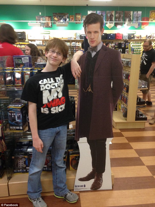 Diagnosed: Jacki took her son to a local mental health center where he was diagnosed with depression and anxiety