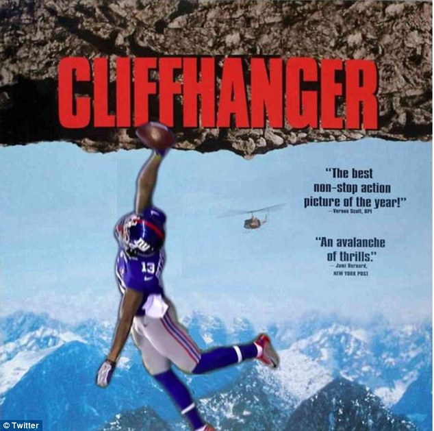 Contorted: Twitter users flipped Beckham in numerous ways to create hilarious memes