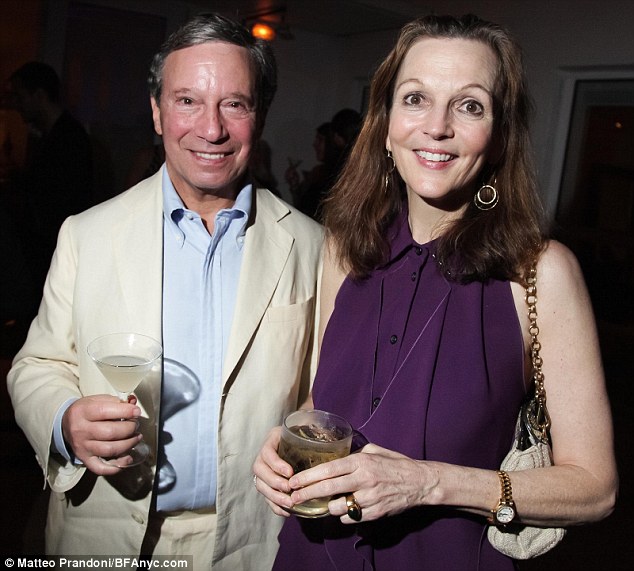 Multimillionaire financier Robert Rosenkranz's wife Alexandra Munroe, 57, is Senior Curator of Asian art at the Guggenheim museum