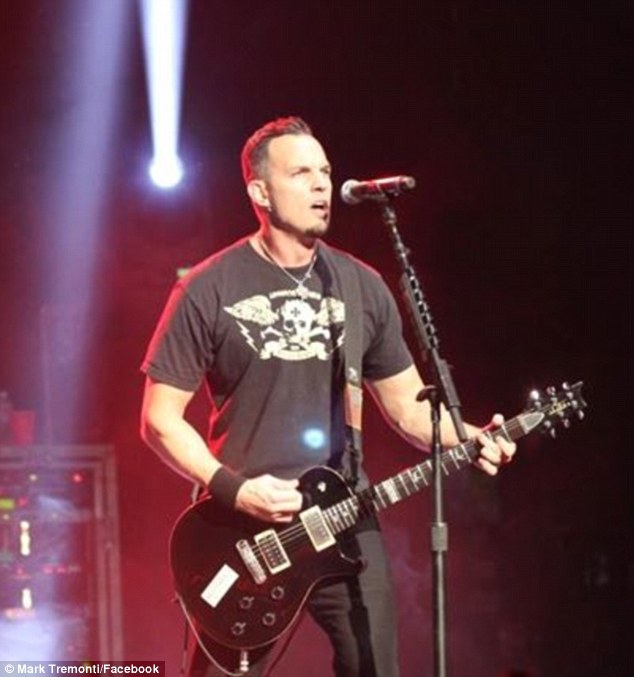 'We haven't spoken with Scott since the last tour': Meanwhile, Creed guitarist Mark Tremonti said this month that no one in the four-piece Florida band has spoken to Scott since their comeback tour in 2012