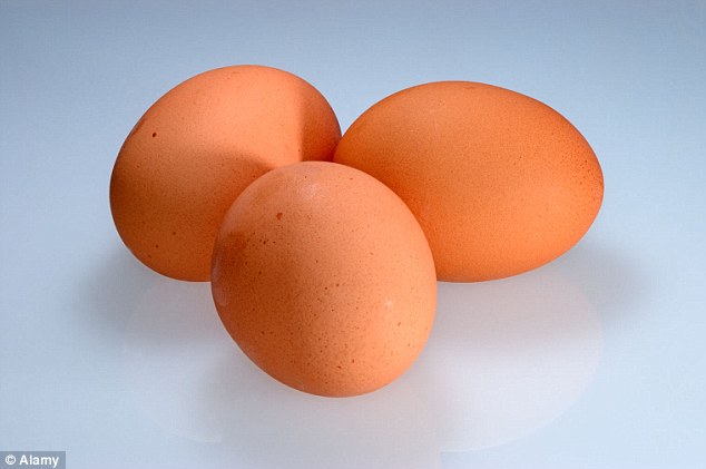 Hard-boiled eggs, combined with spring onion, parsley, hummus and Dijon mustard 