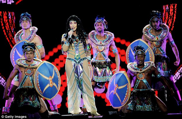 Cher, pictured, has used Haylie Pomroy's nutrition guide to squeeze into her daring on-stage outfits