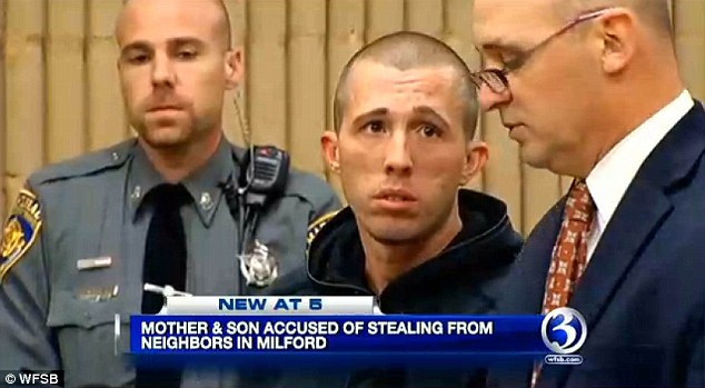 Charges: Along with third-degree larceny, third-degree burglary, and conspiracy to commit both, Warren was additionally charged with third-degree criminal mischief because he was on probation at the time of the thefts