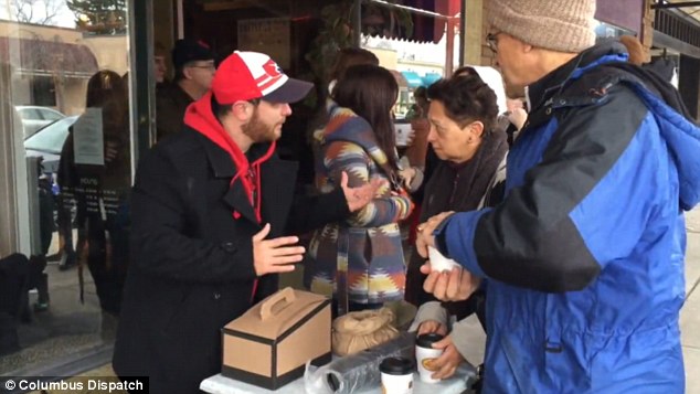 Appeal: His former coach Jeremiah Webber (left) told anyone that sees a 6'5" man to call state police