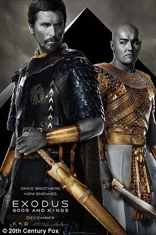 Loosen up: Bale has been accused of being stiff but UK reviewer Robbie Collin felt the film itself was 'bold and uncompromising'