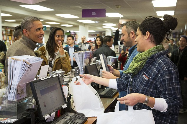 It worked! Obama made a joke about his credit card to the checkout attendant, after he was declined in a New York City restaurant this year
