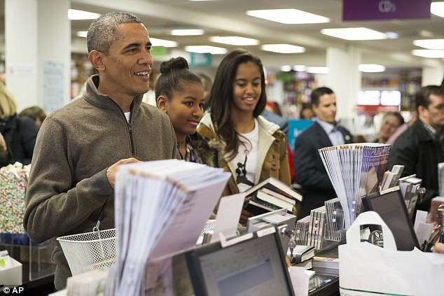 'Small Business Saturday': Obama's trip to the store came as part of a push for consumers to visit independent retailers