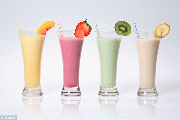 Each ingredient is chosen to promote healthy gut bacteria and help digest and eliminate excess fat (stock picture)