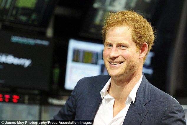 Prince Harry, pictured, will reveal a secret in support of a special campaign marking World Aids Day
