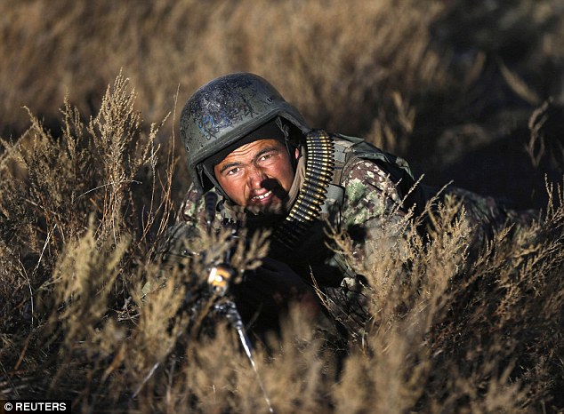 However, local police chiefs complain that their men are being starved of equipment and weapons 