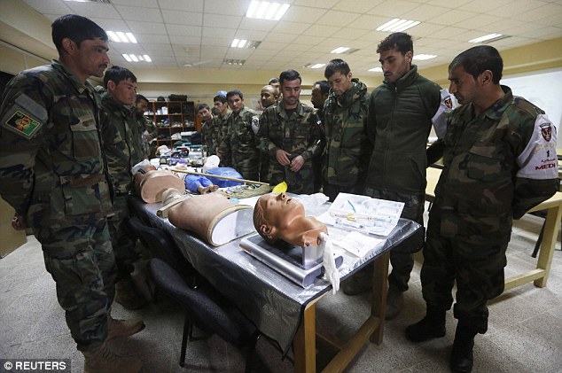 NATO troops are due to pull out of Afghanistan by the end of December leaving the Afghan National Army with responsibility for the country's security, although limited NATO air support will be made available 