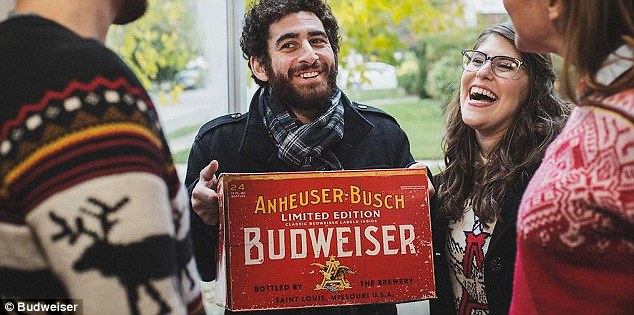 Hip! The beer is also being offered for the holidays in a throwback wooden crate with bottles that have labels from eras gone by