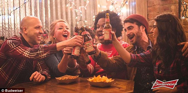 Cheers! Budweiser has changed its target audience with holiday ads that feature 20-somethings enjoying the iconic American beer