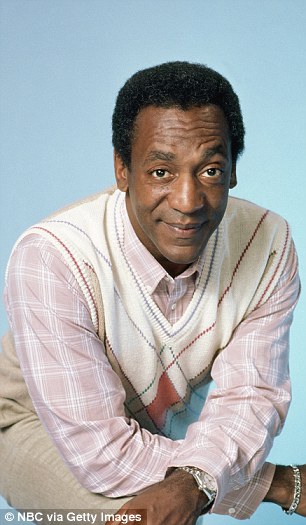 Accused: Cosby is pictured above in character for The Cosby Show in the 1980s