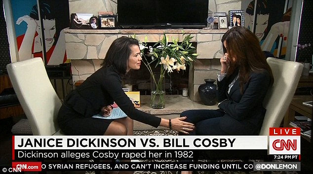 'Covered in semen': Dickinson recounted graphic details of the alleged encounter, after which she says she fled Lake Tahoe