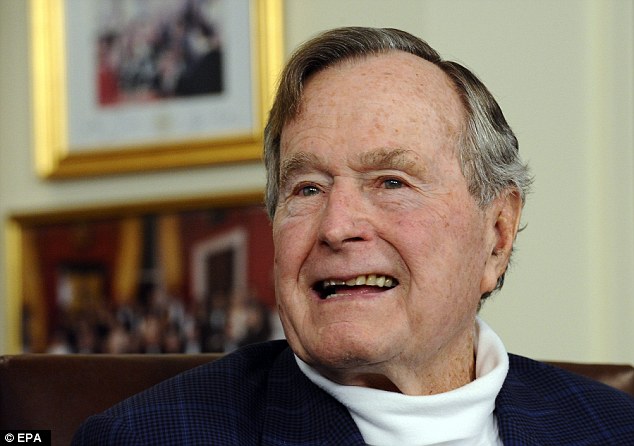 Former President George H.W. Bush was released from a Houston hospital last week after a weeklong stay for treatment of shortness of breath