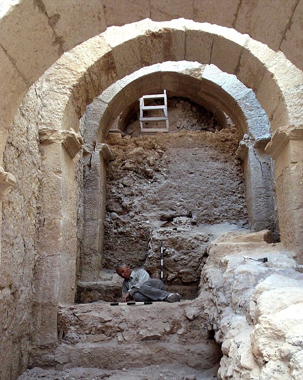 n December, archaeologists unearthed the arched entrance and corridor (pictured) to a colossal fortress 10 miles (16km) south of Jerusalem. The discovery in the Herodyon National Park was made by the Hebrew University of Jerusalem's Institute of Archaeology