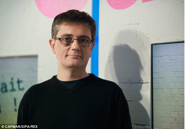 Defiant: Stephane Charbonnier, known by his pen name Charb, was the editor of Charlie Hebdo, and gunned down by men with assault weapons
