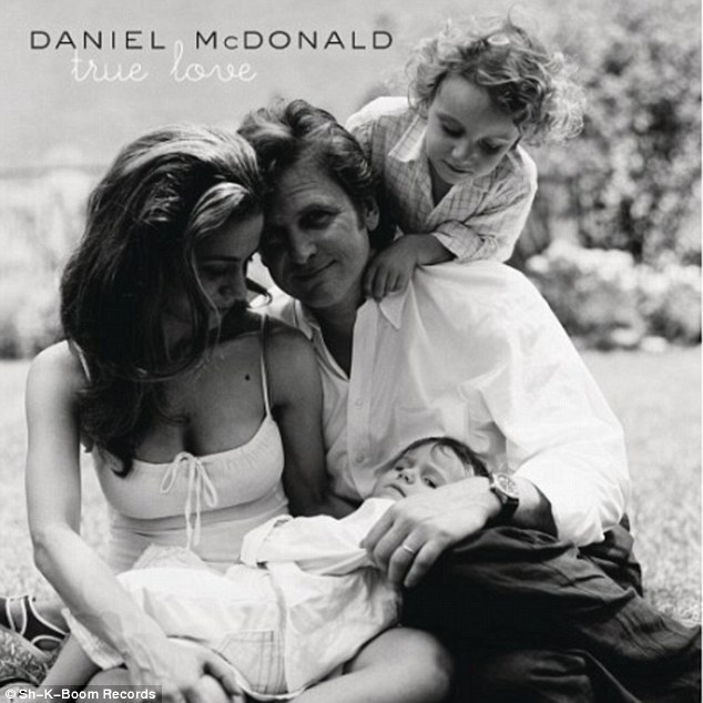 Too soon: Jen was talking about McDonald when she recently described a former boyfriend who was 'the one' but who died an early death due to brain cancer, according to a source close to the actress. Before his death in 2007, McDonald married Italian actress and film maker Mujah Maraini-Melehi. Their family pictured above