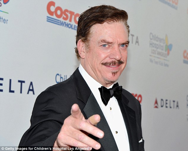 Famous family: Jen's former flame was the younger brother of actor Christopher McDonald (pictured). The younger McDonald was a rising star on Broadway, where he was nominated for a Tony award in 1997 for the musical Steel Pier