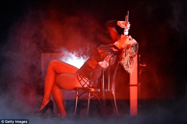 SULTRY: Huckabee writes that Beyonce 'doesn't need to lower herself to this type of crude exploitation to be a megastar' 