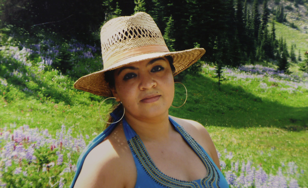 Jailed: Nestora Salgado, who has been detained since she was arrested Aug 2013 in the state of Guerrero, south of Mexico City, where she had been leading a vigilante group targeting police corruption and drug cartel violence