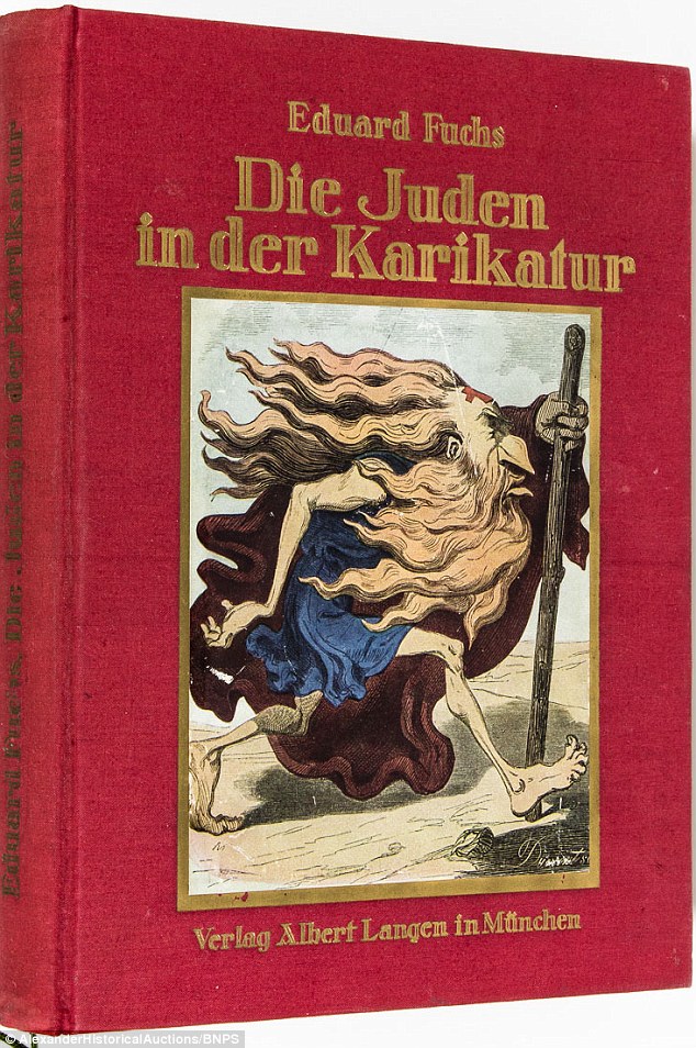 This anti-Semitic book, that features caricatures of Jews, is expected to fetch $400