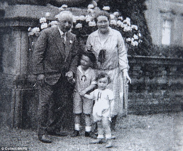 Mr Grenville and his sister Hannah were sent to Britain when they were just two years old.  His mother and father, Jakob and Klara Greilsamer, died in Auschwitz